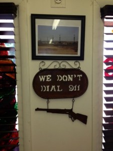 Sign in Oklahoma Diner