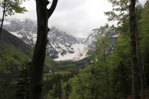 Towards Julian Pass, Slovenia