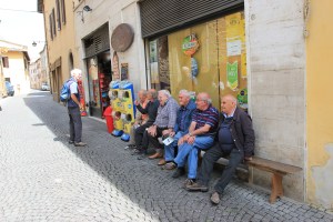 The old men of Bevagna and the old man from Oz!