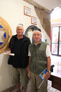 Dave in Jewish Ghetto with Tommy Cooper's brother