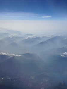 Flying over The Alps