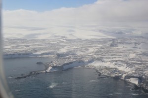 Arriving at King George Island